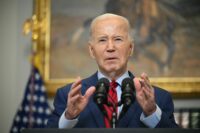 Biden says ‘order must prevail’ amid campus protests on Gaza