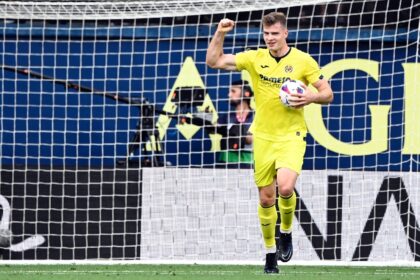 Villarreal striker Alexander Sorloth leads the race for the golden boot by two goals going