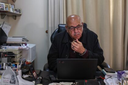 Walid al-Omari, head of Al Jazeera's offices in Israel and the occupied Palestinian territ
