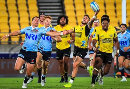 Wellington Hurricanes scrum-half TJ Perenara scored his 63rd try on Friday against the NSW