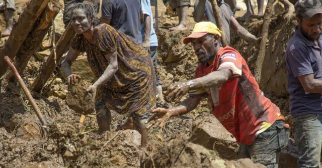 Fears rise a second landslide and disease outbreak loom at site of ...