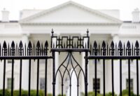 A driver dies after crashing into a security barrier around the White House complex, authorities sa