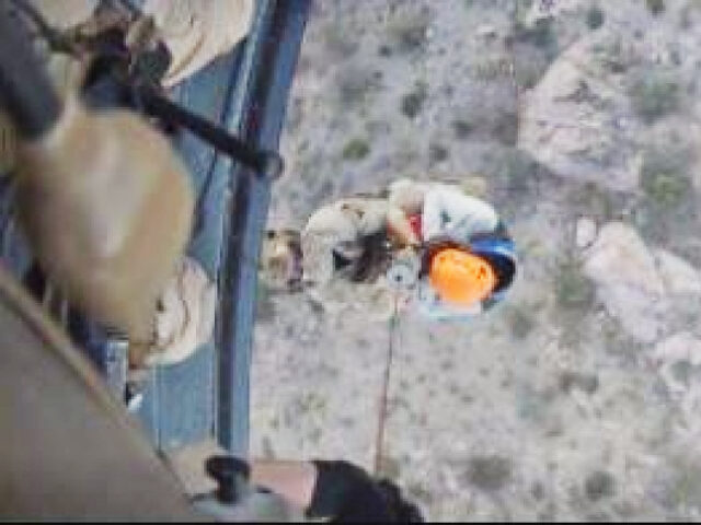 AMO Rescue near Arizona-New Mexico border. (CBP Air and Marine Operations)