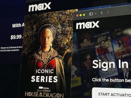 Several browser windows display the MAX sign-in and home pages on a computer, Wednesday, M