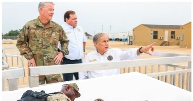 Texas Governor Welcomes First Soldiers to State Border Military Base