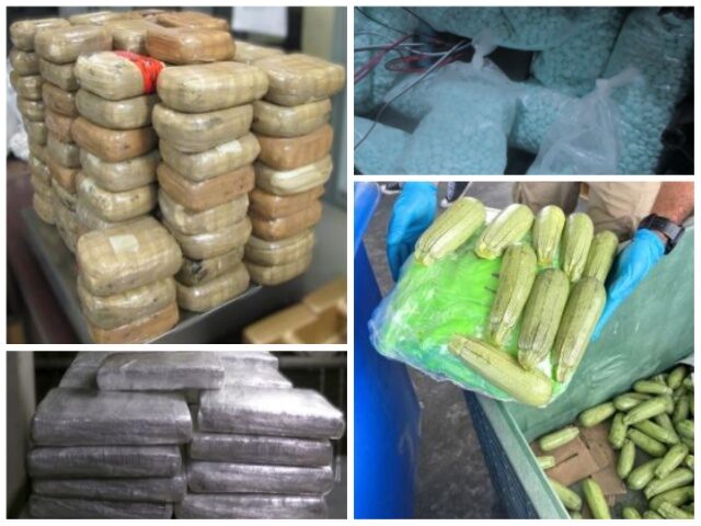 CPB San Diego May Drug Seizures (U.S. Customs and Border Protection)