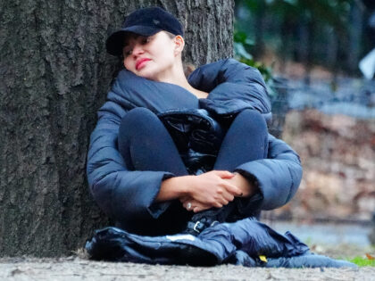NEW YORK, NEW YORK - DECEMBER 28: Chrissy Teigen is seen in Washington Square Park on Dece