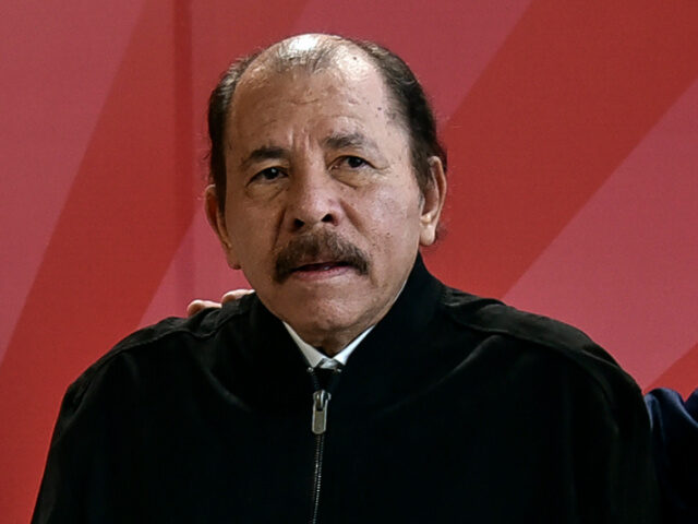 FILE - Nicaragua's President Daniel Ortega poses for a photo during the ALBA Summit at the