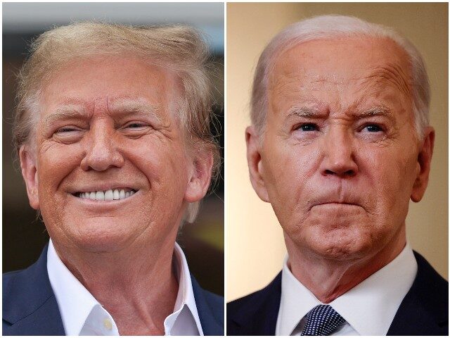 Donald Trump and Joe Biden