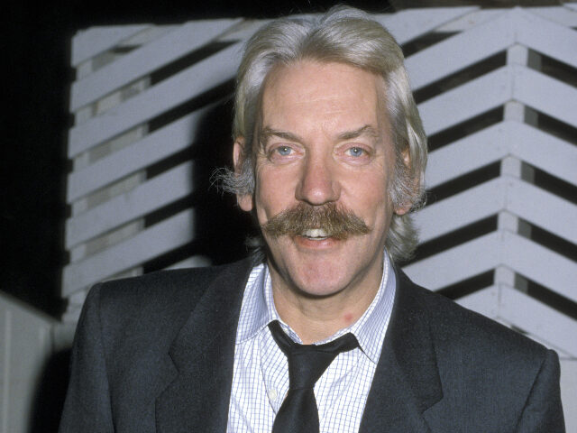 Donald Sutherland during Donald Sutherland sighting at Spago's New York City - Novemb