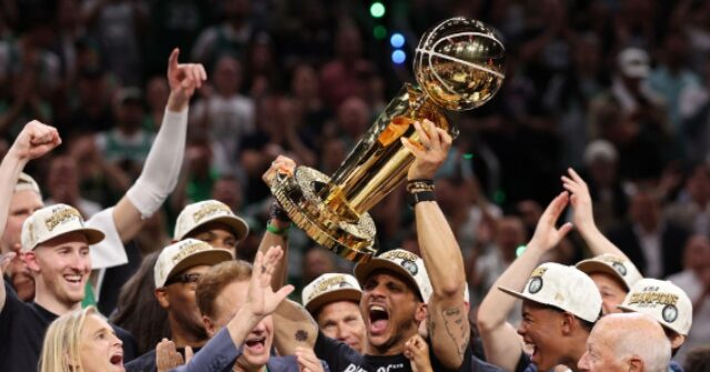 'But First Let Me Thank God': Celtics Coach Joe Mazzulla Wears Shirt with Powerful Message as Team Celebrates Championship Win