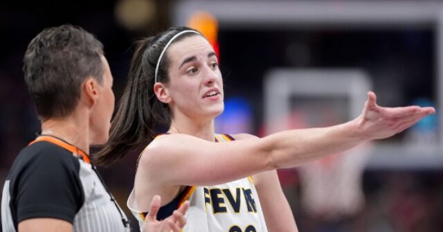 Caitlin Clark Swatted Hard by Mystics Center, Refs Do Not Call a Foul