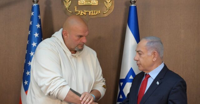 WATCH: Fetterman Meets Netanyahu in Jerusalem
