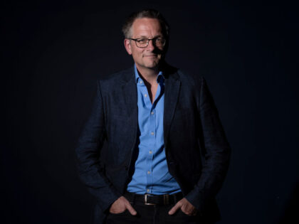 SYDNEY, AUSTRALIA - SEPTEMBER 16: Dr Michael Mosley poses for a photo at the ICC Sydney on