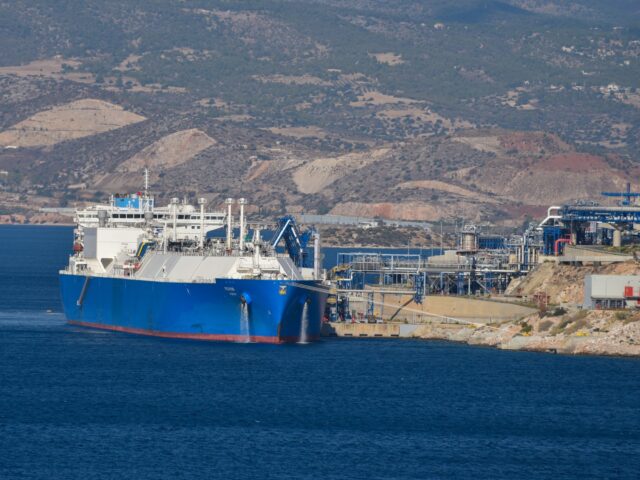 Pskov LNG tanker carrying the first shipment from the new Portovaya LNG plant on the Russi