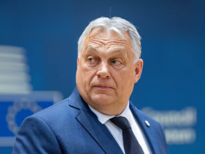 Hungarian Prime Minister Viktor Orban attends the EU special summit in Brussels, Belgium,