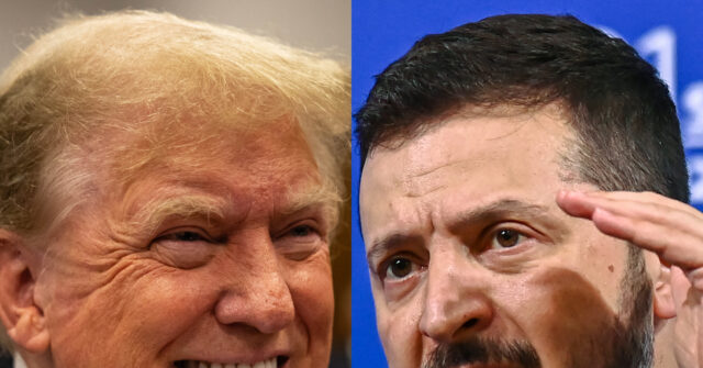 Zelensky: Trump Would Be a 'Loser' President if He Forces a Peace Deal