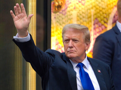Former U.S. President Donald Trump arrives to Trump Tower on May 30, 2024 in New York City