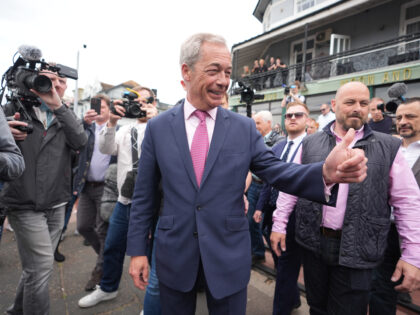 Leader of Reform UK Nigel Farage launches his General Election campaign in Clacton-on-Sea,