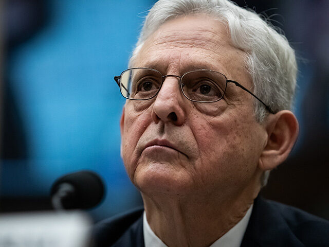 U.S. Attorney General Merrick Garland testifies during a hearing by the House Judiciary Co