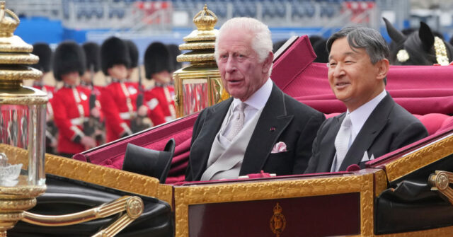 Pix: British Royals Welcome Japanese Emperor For London State Visit