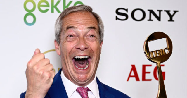 Farage Snags Best News Presenter Award For Second Year Running