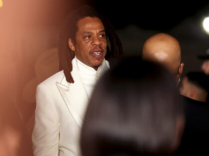LOS ANGELES, CALIFORNIA - JANUARY 05: Jay-Z attends the Los Angeles Premiere of Sony Pictu