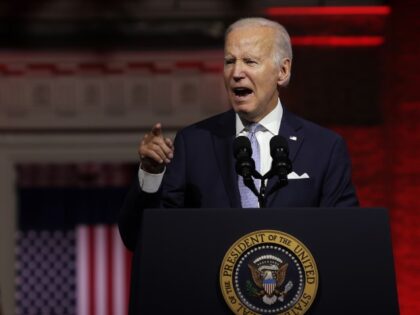 PHILADELPHIA, PENNSYLVANIA - SEPTEMBER 1: U.S. President Joe Biden delivers a primetime sp