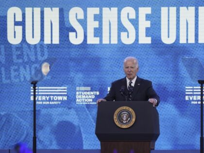 President Joe Biden speaks to Everytown for Gun Safety Action Fund's "Gun Sense