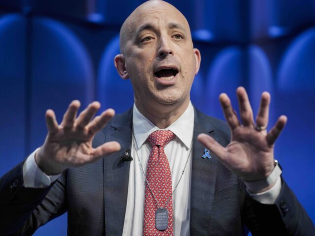 Jonathan Greenblatt, CEO and Anti-Defamation League participates in the "Addressing a