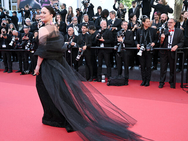 CANNES, FRANCE - MAY 23: Lily Gladstone attends the "L'Amour Ouf" (Beating
