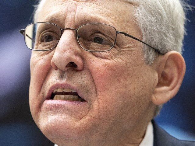 Attorney General Merrick Garland responds to a question from Rep. Matt Gaetz (R-FL) during