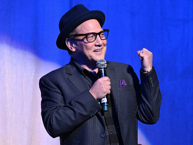 LOS ANGELES, CALIFORNIA - FEBRUARY 21: Comedian Rob Schneider attends "A Night of Lau