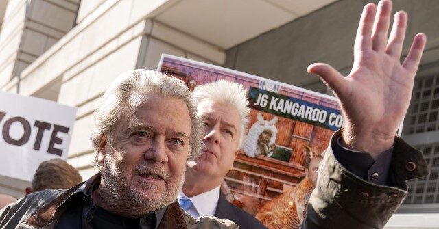 House Moves to Invalidate Pelosi's J6 Committee in Attempt to Aid Steve Bannon's Legal Fight