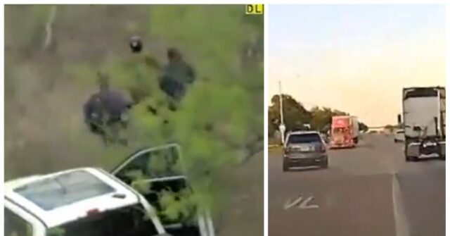 WATCH: Alleged Human Smuggling Dangerous Police Pursuit Ends with Foot Chase