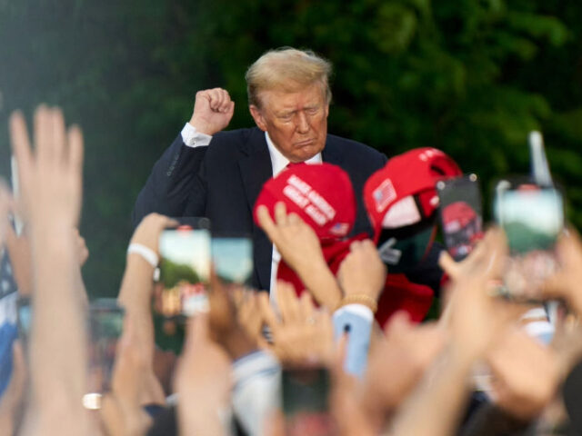 Donald Trump Campaigns In South Bronx