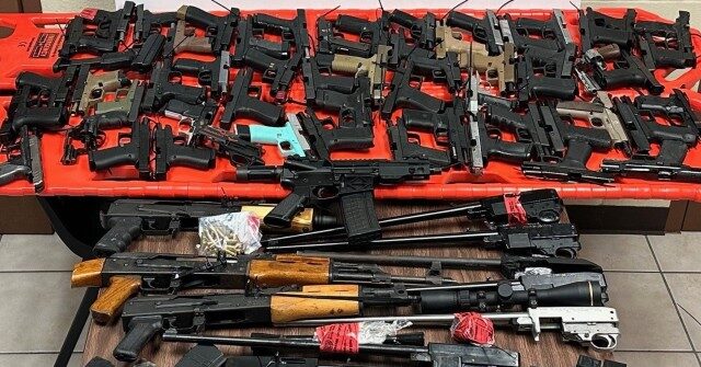 Cartel-Destined Weapons Cache Seized at Texas Border with Mexico