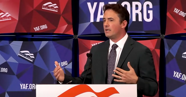 NextImg:Marlow Gets Standing Ovation for YAF Speech Urging High Schoolers to ‘Be Ambitious, Work Hard’