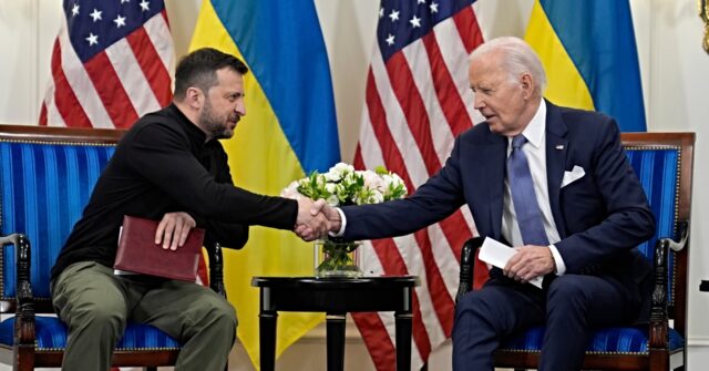 Biden Publicly Apologizes to Zelensky for Slow Supply of U.S. Weaponry