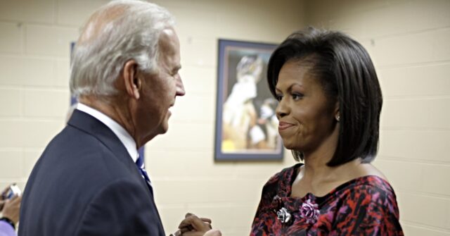 Report: Michelle Obama Privately Feuds with Biden Family