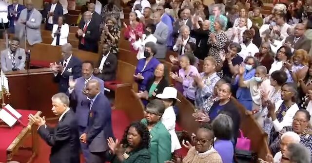 Watch: Alvin Bragg Gets a Standing Ovation at Church After Trump Conviction