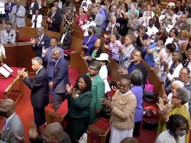 Watch: Alvin Bragg Gets a Standing Ovation at Church After Trump Conviction