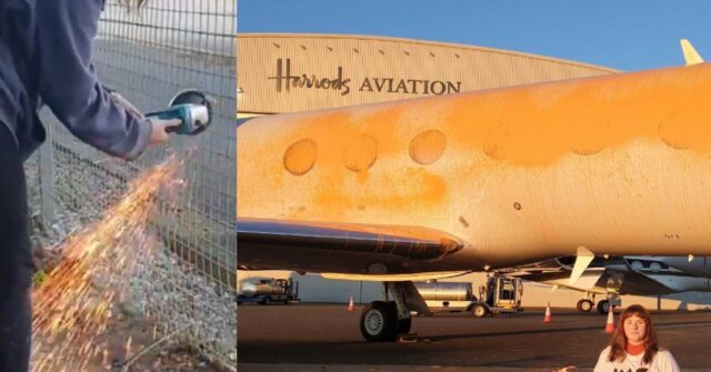 Taylor Swift's Private Jet Targeted by Green Extremists After Landing in UK