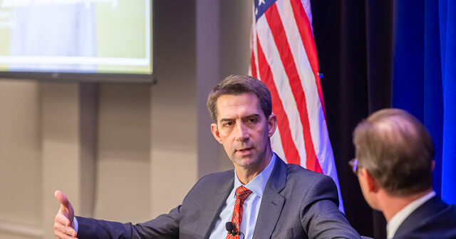 Sen. Tom Cotton: Biden Halted Critical Arms Sales to Israel amid Democrat Pressure