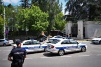Two detained after attack outside Israeli embassy in Belgrade