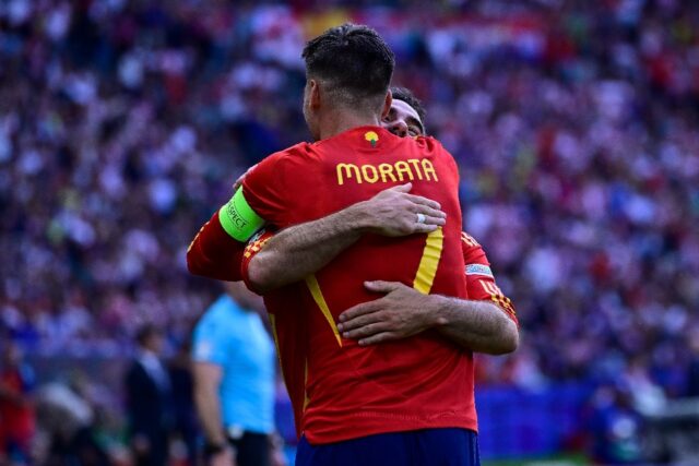 Dani Carvajal and Alvaro Morata both scored in Spain's resounding victory over Croatia