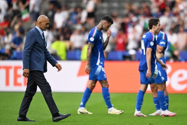 Italy's Euros title defence ended with a whimper on Saturday