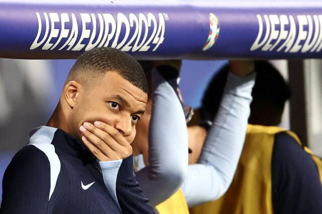 Kylian Mbappe was left on the bench for the entirety of France's 0-0 draw with the Netherl