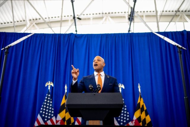 Maryland Governor Wes Moore said Black Marylanders were three times more likely to be deta