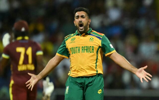 'Ridiculous' critics: South Africa's Tabraiz Shamsi reacts after the dismissal of West Ind